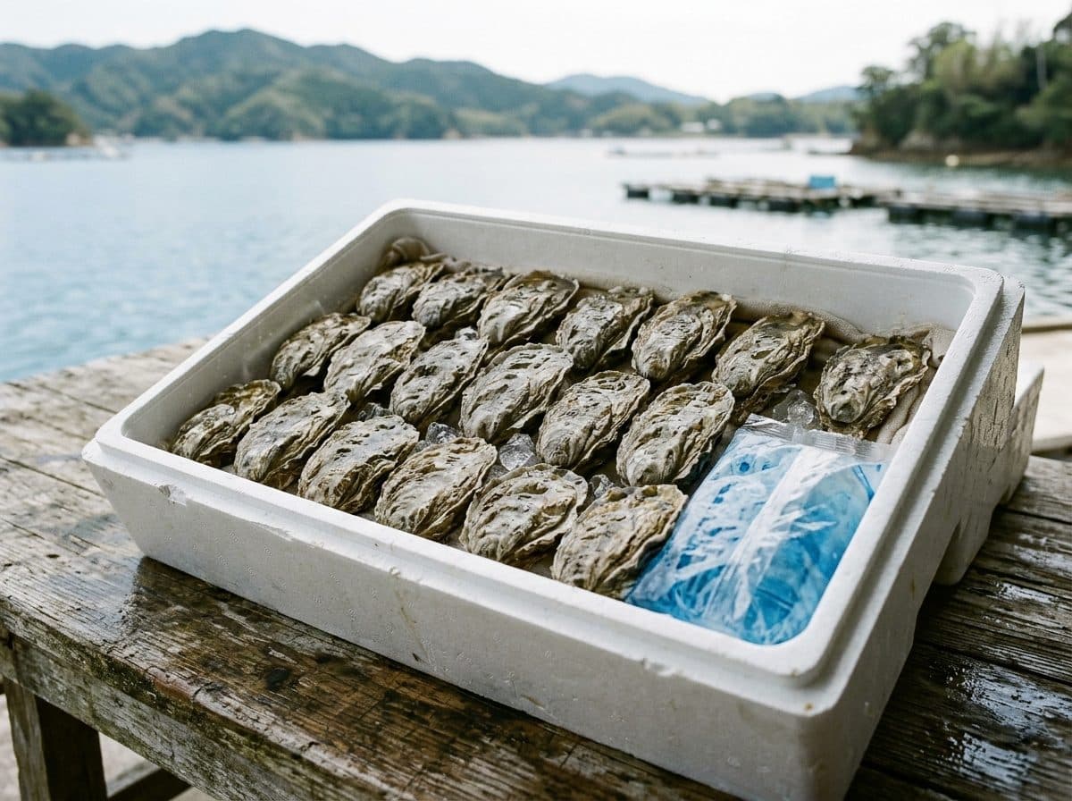 【一番人気】殻付き牡蠣 20個(加熱用・軍手ナイフ付き)